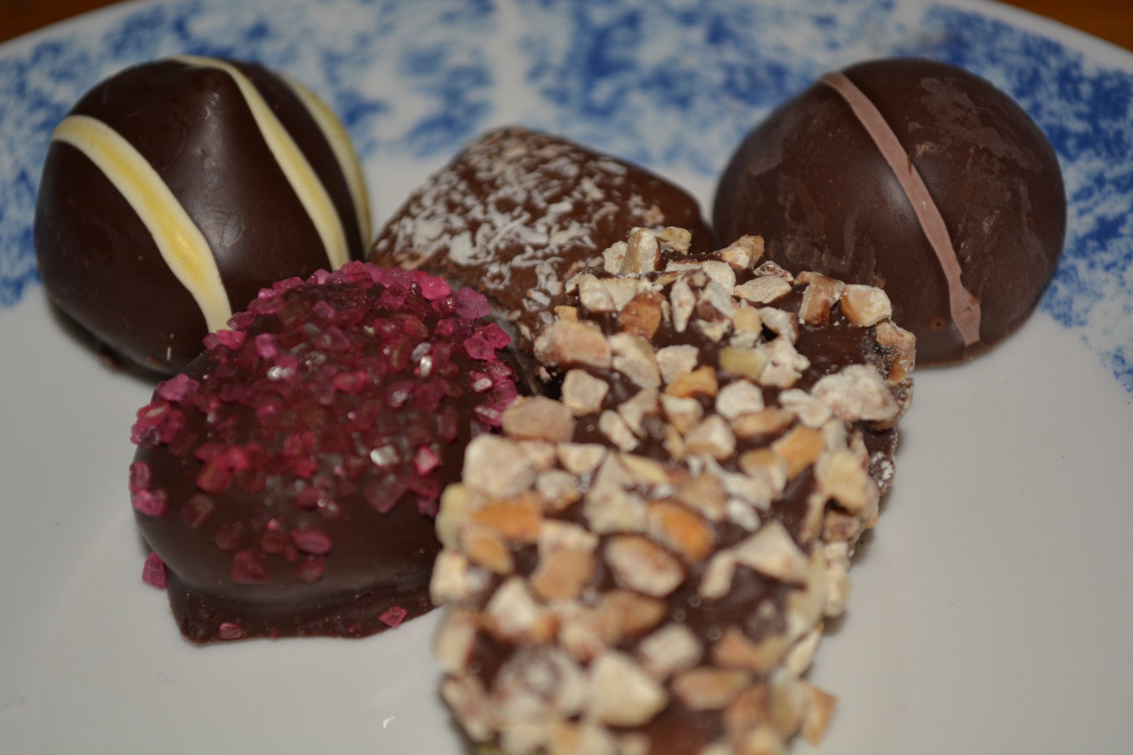 Select 7 chocolates you'd like for your custom chocolate assortment, 1.50 Lb  Fames Chocolate   