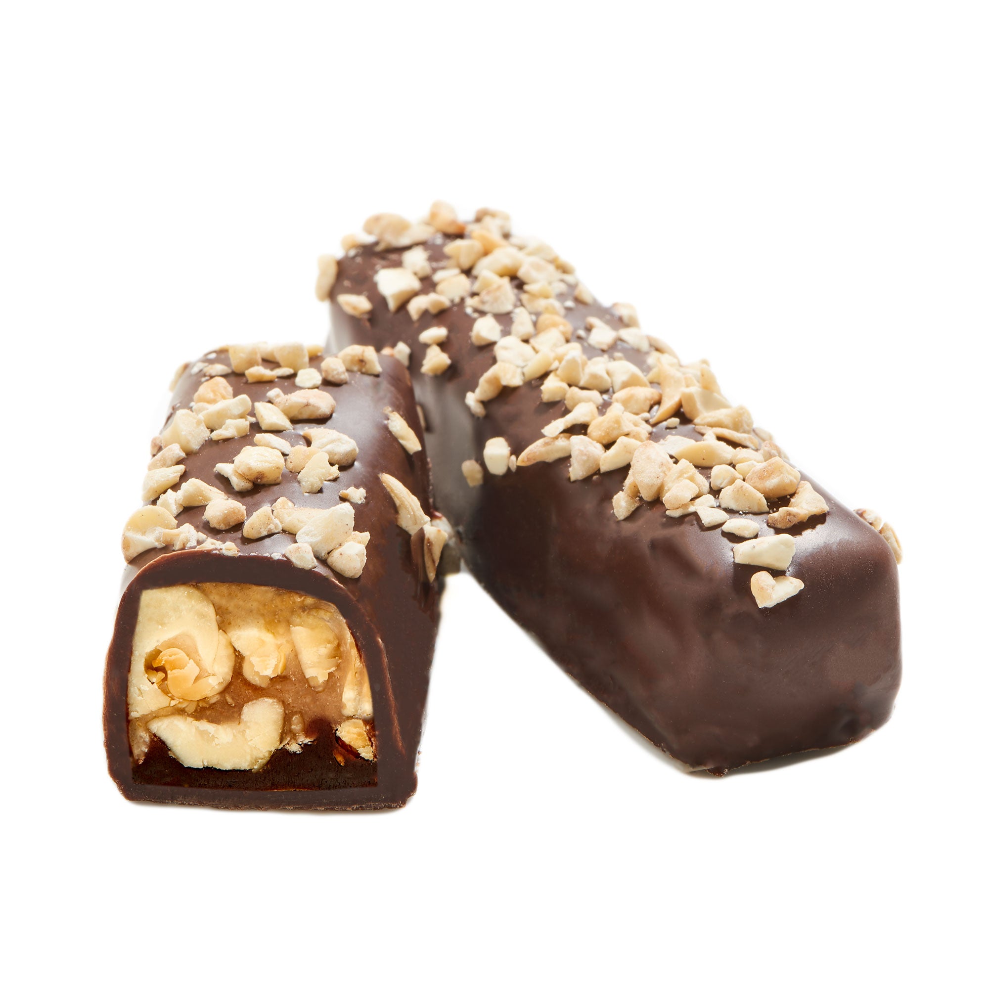 Caramel Chew Nut Bars  Fames Chocolate 1 Pound  
