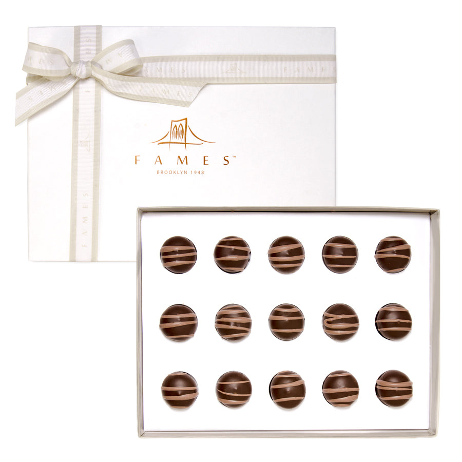 Coffee Cream Chocolate Gift Box, Kosher, Dairy Free.  Fames Chocolate   