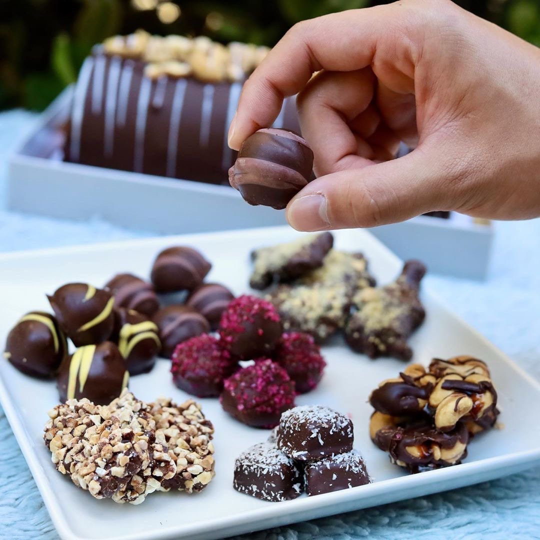 Valentine custom chocolate