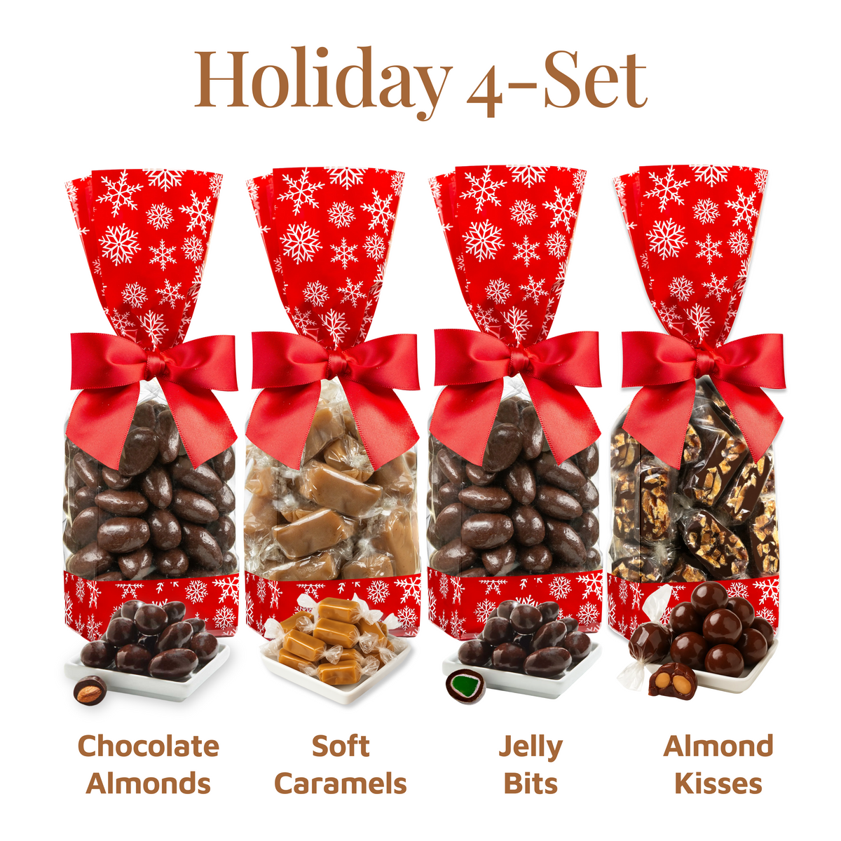 Holiday 4-Bag Chocolate Set