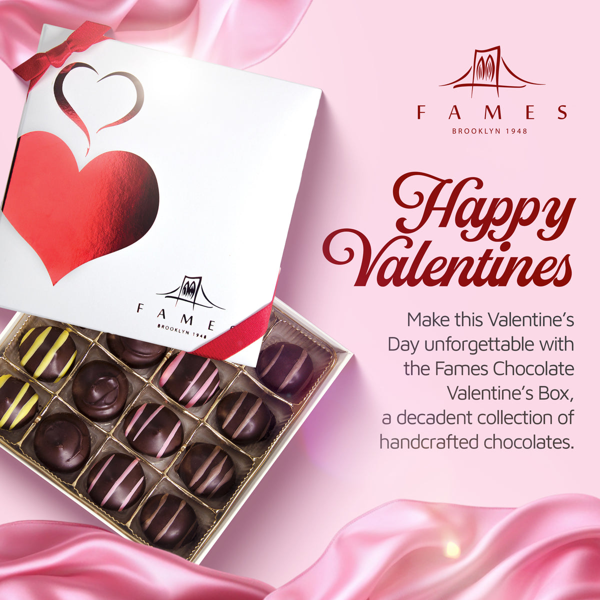 Small Chocolate Gift Box -16 Count, Kosher, Dairy Free.