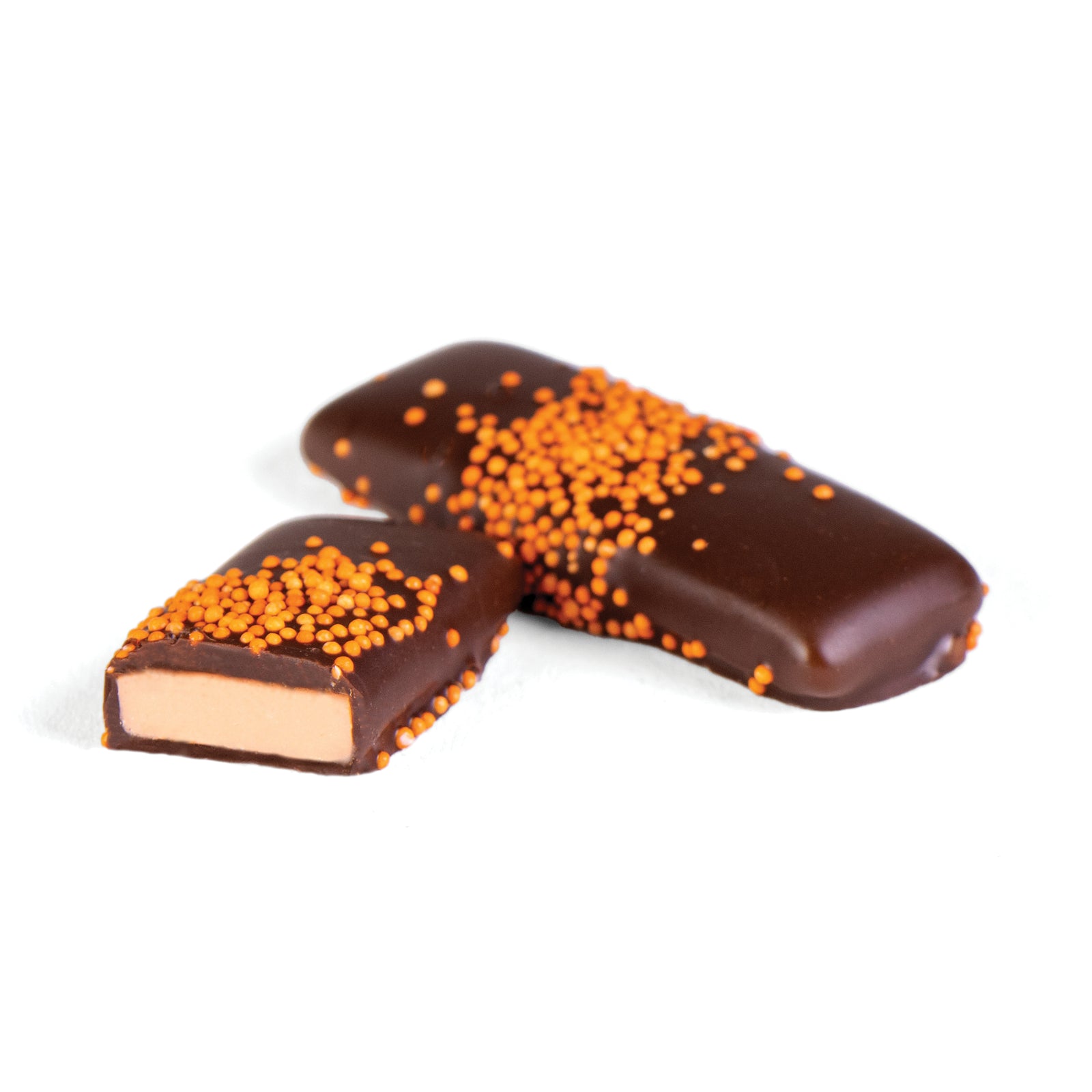 New Orange Sticks - Fresh + Fruity.  Fames Chocolate   