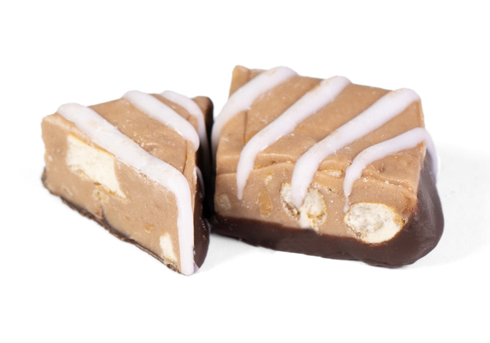 NOUGAT PRETZEL GEMS