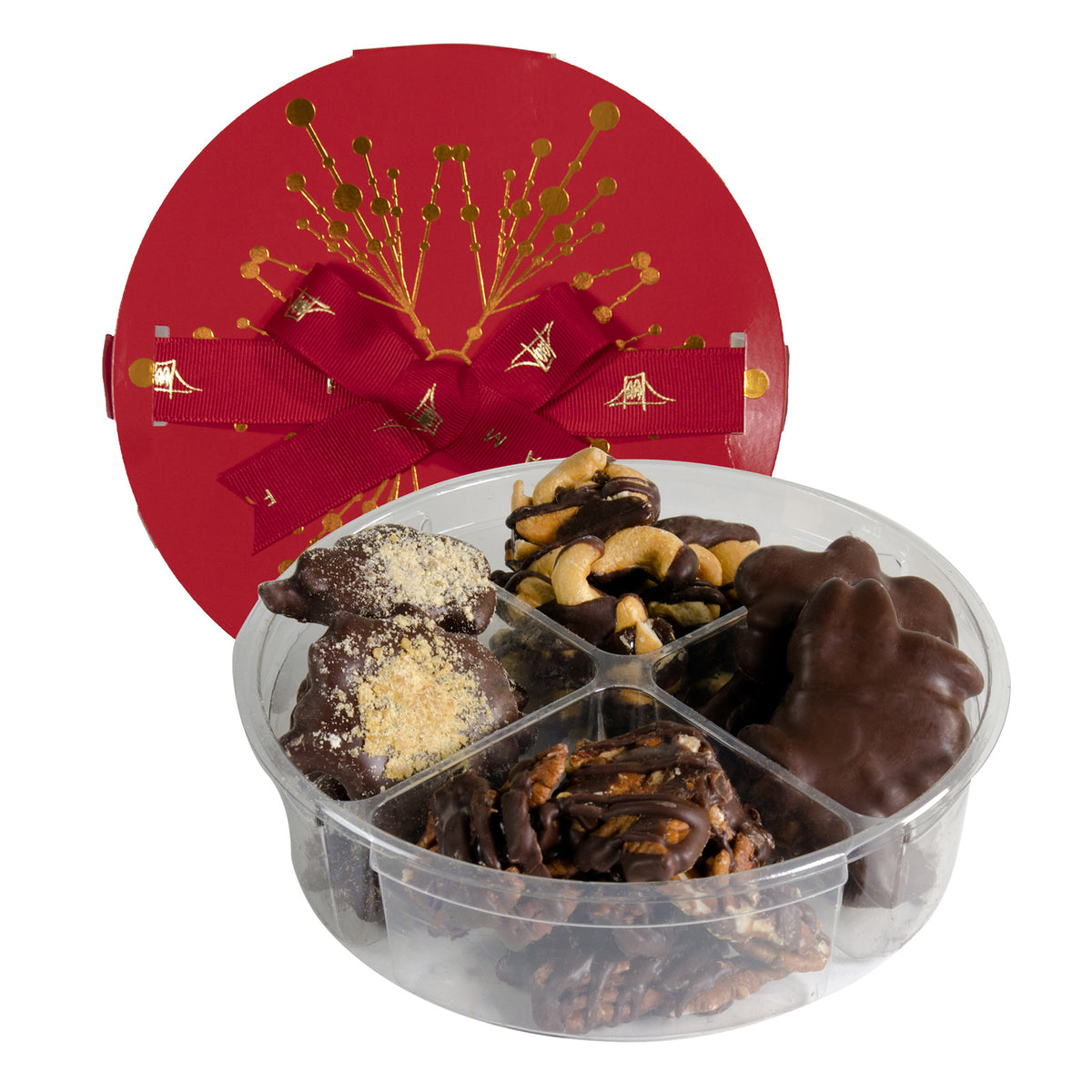 Holiday Chocolate Nut Clusters  Fames Chocolate