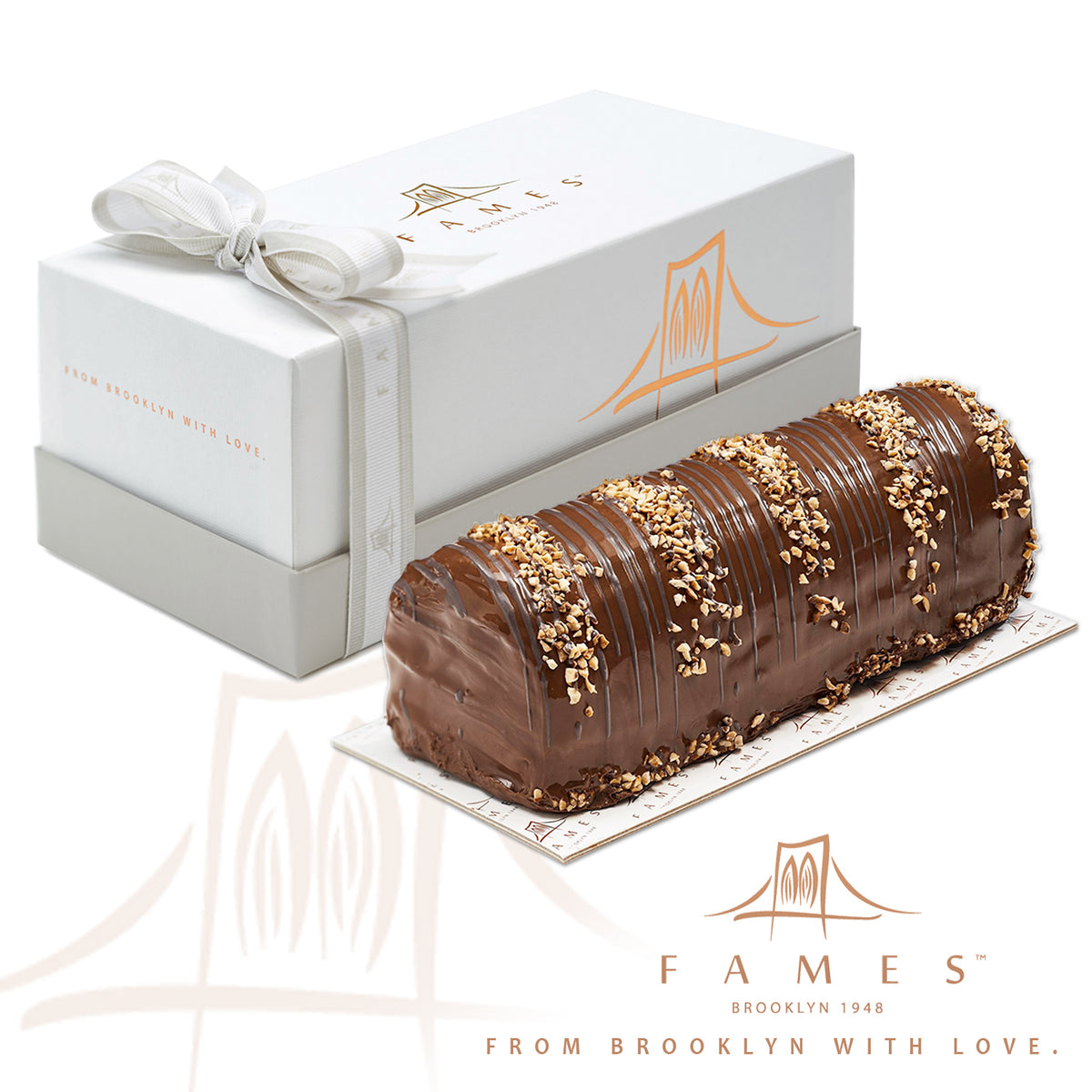 Fames Zebra Halva Dark Chocolate Log – Handcrafted With Deluxe Gift Box  Fames Chocolate   