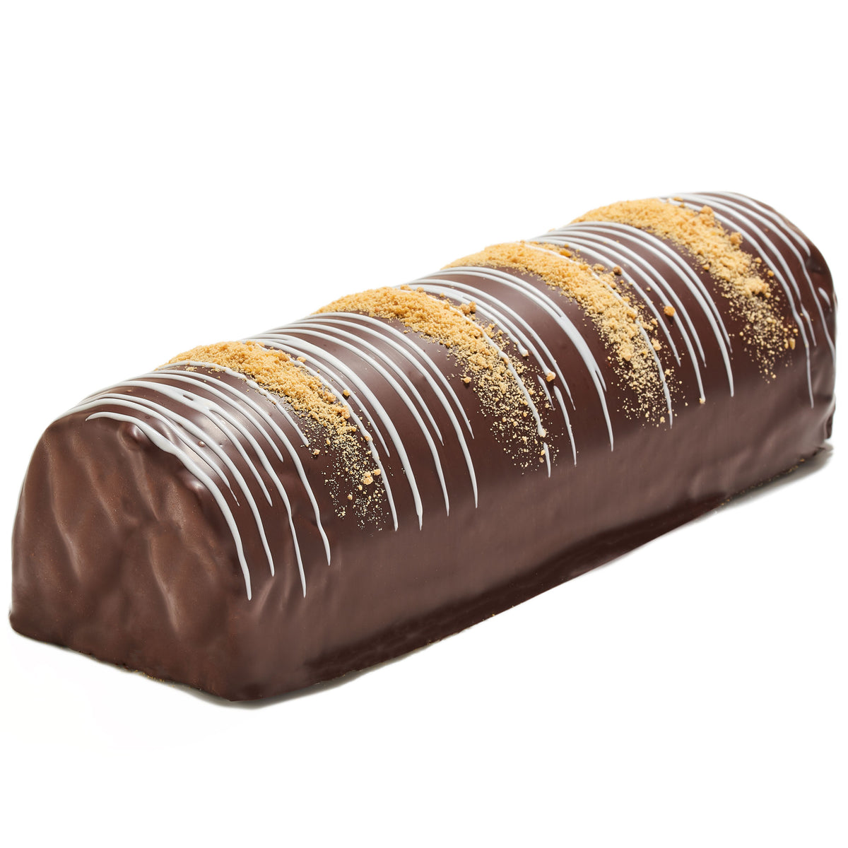 Fancy Chocolate Truffle Halva Log, Kosher  Fames Chocolate   