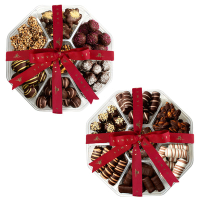 Holiday chocolate gift set