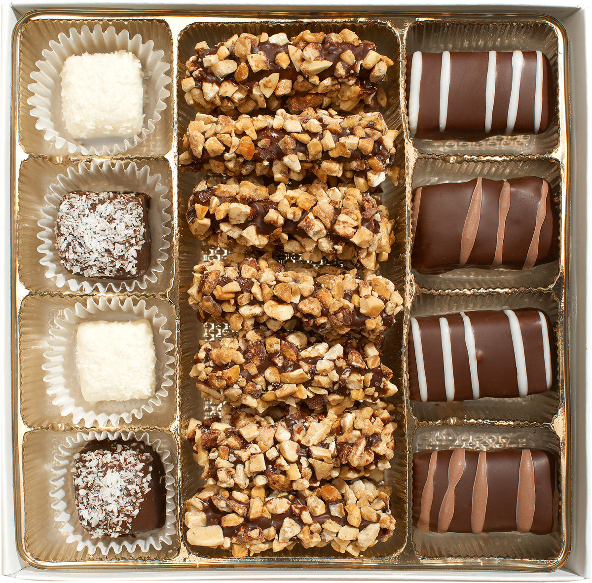 Valentine&#39;s Day Chocolate Gift Box - Gourmet  Chocolates That Everyone Loves - Kosher, Dairy Free.  Fames Chocolate   