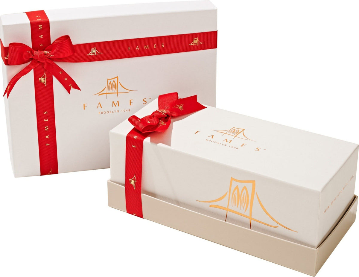 Holiday Chocolate Gift Set, Fancy chocolate Gift Box With Chocolate Log, Unique Holiday Gift Idea For Him or Her, Corporate Gifts, Men Women, Families, Thanksgiving, Kosher, Dairy Free.  Fames Chocolate