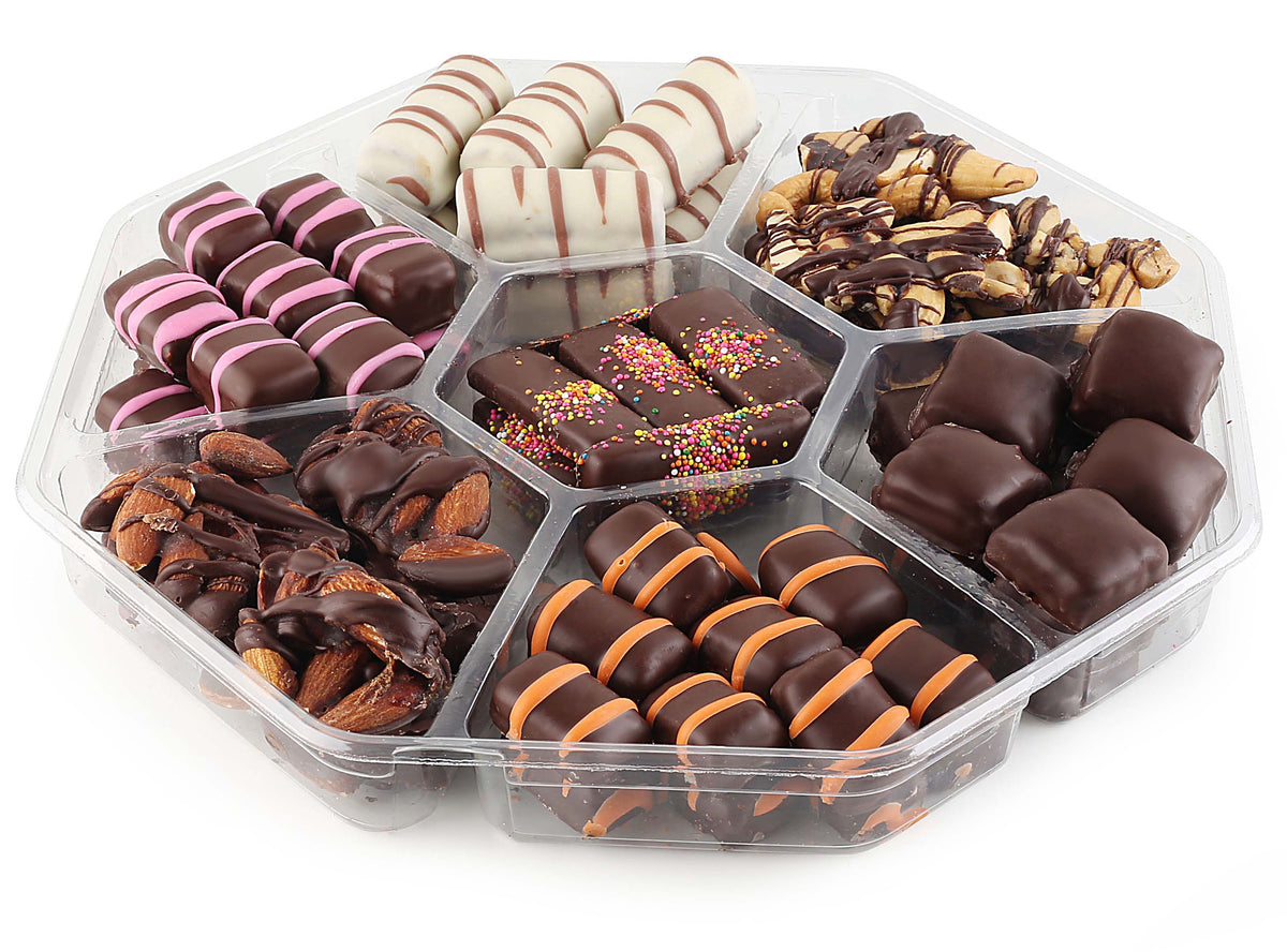 Bestseller Chocolate Gift Assortment, Kosher, Dairy free.  Fames Chocolate   