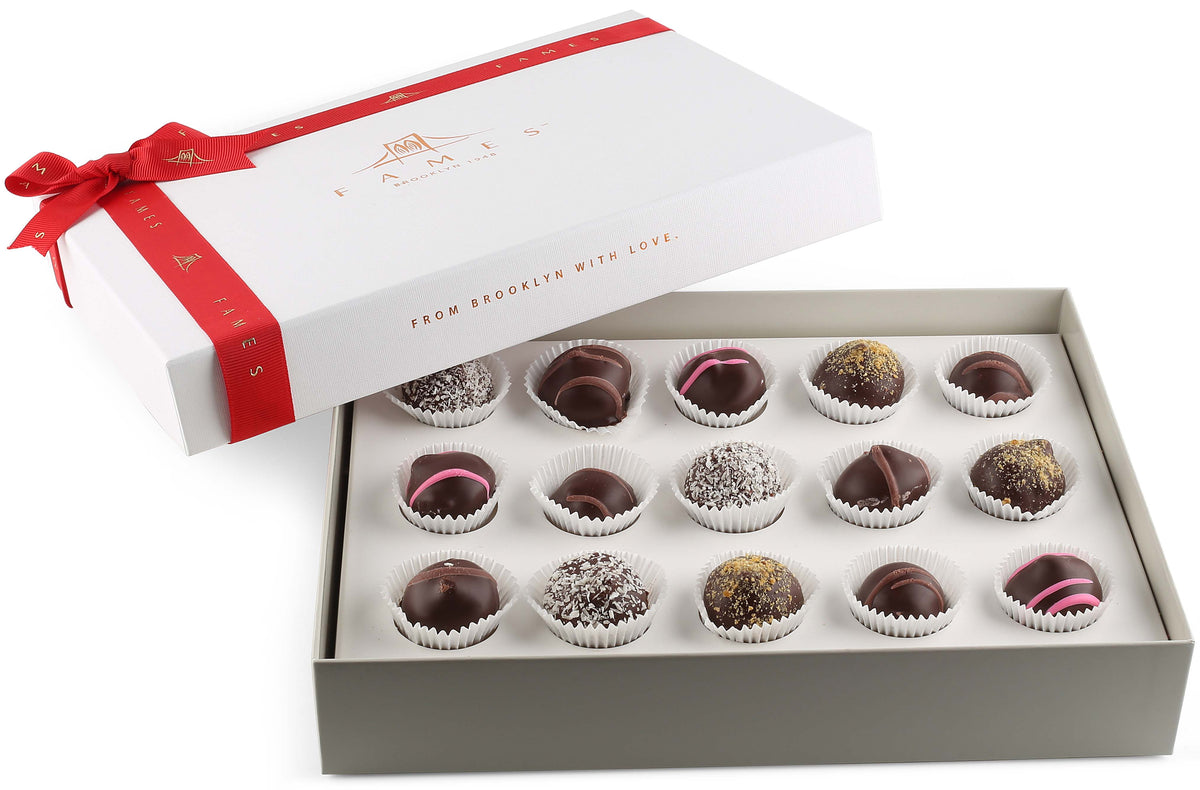 Luxury Box of Assorted Chocolates.  Fames Chocolate