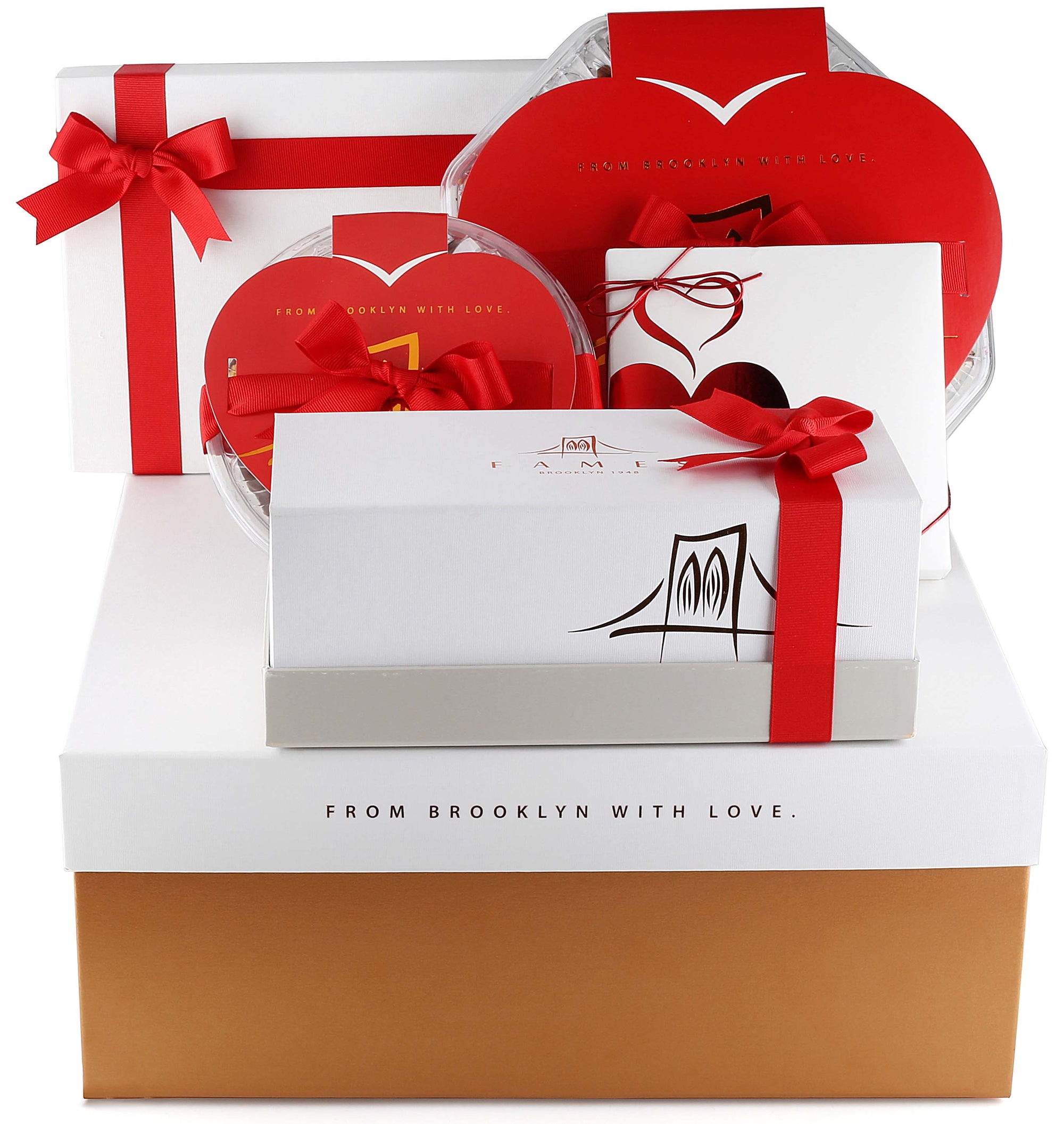Grand Mishloach Manot Gift Set , Ultimate Chocolate Box of Treats.  Fames Chocolate   