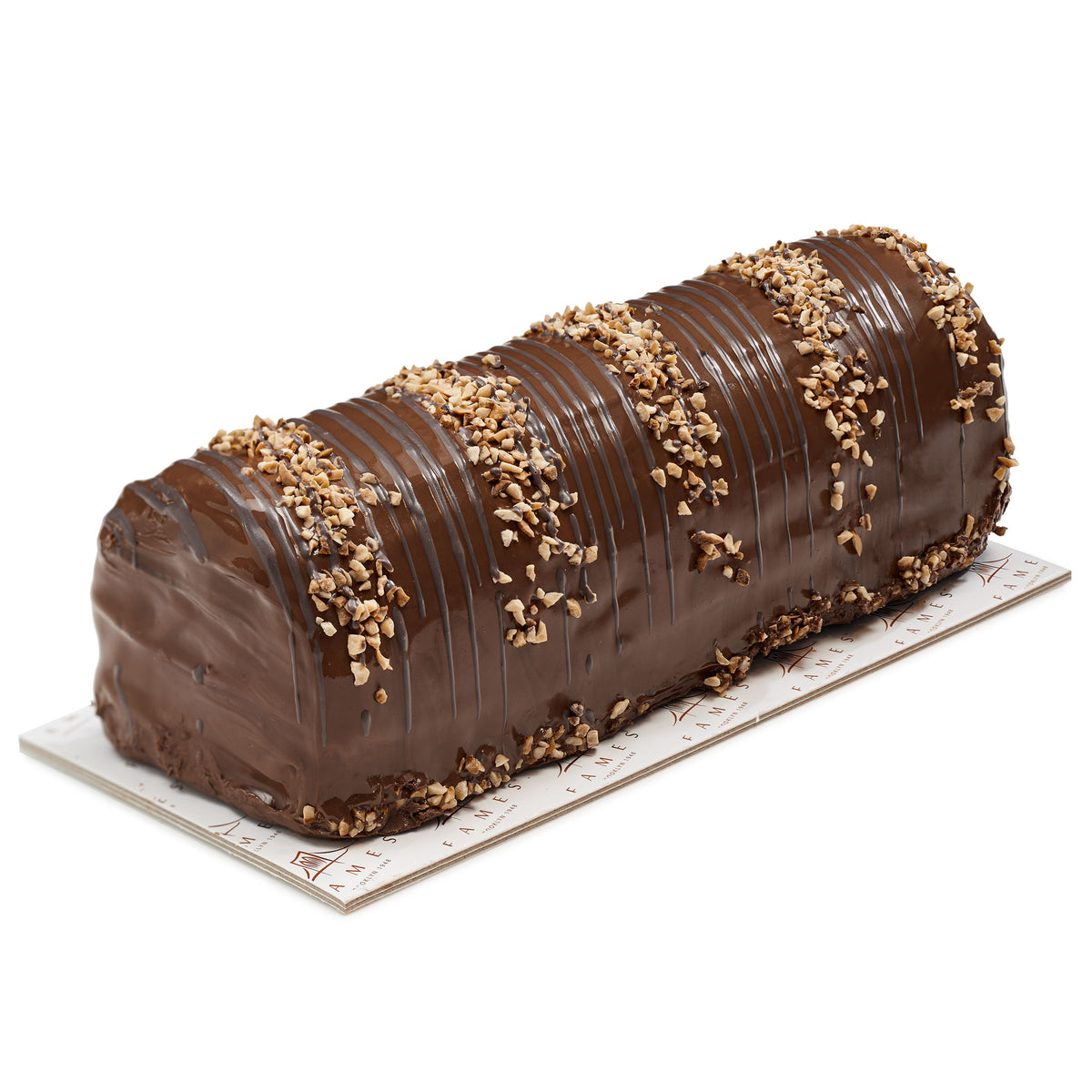 Fames Zebra Halva Dark Chocolate Log – Handcrafted With Deluxe Gift Box  Fames Chocolate   