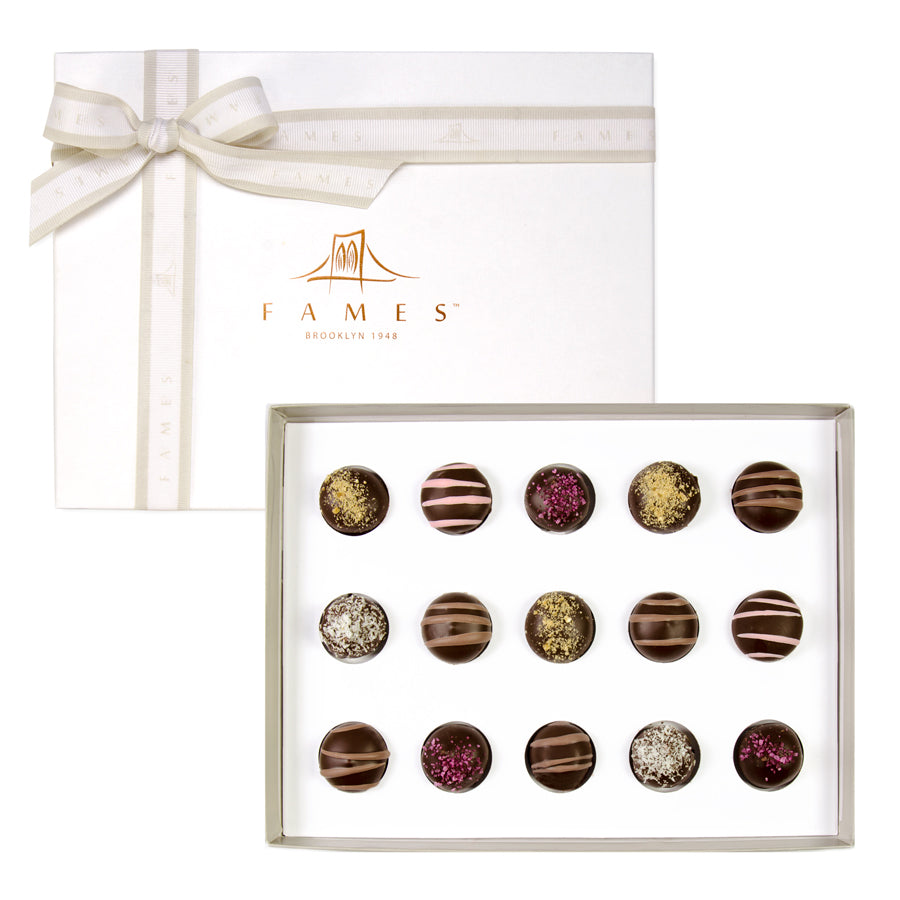 Fames Luxury Chocolate Gift Box, Kosher, Dairy Free.  Fames Chocolate   