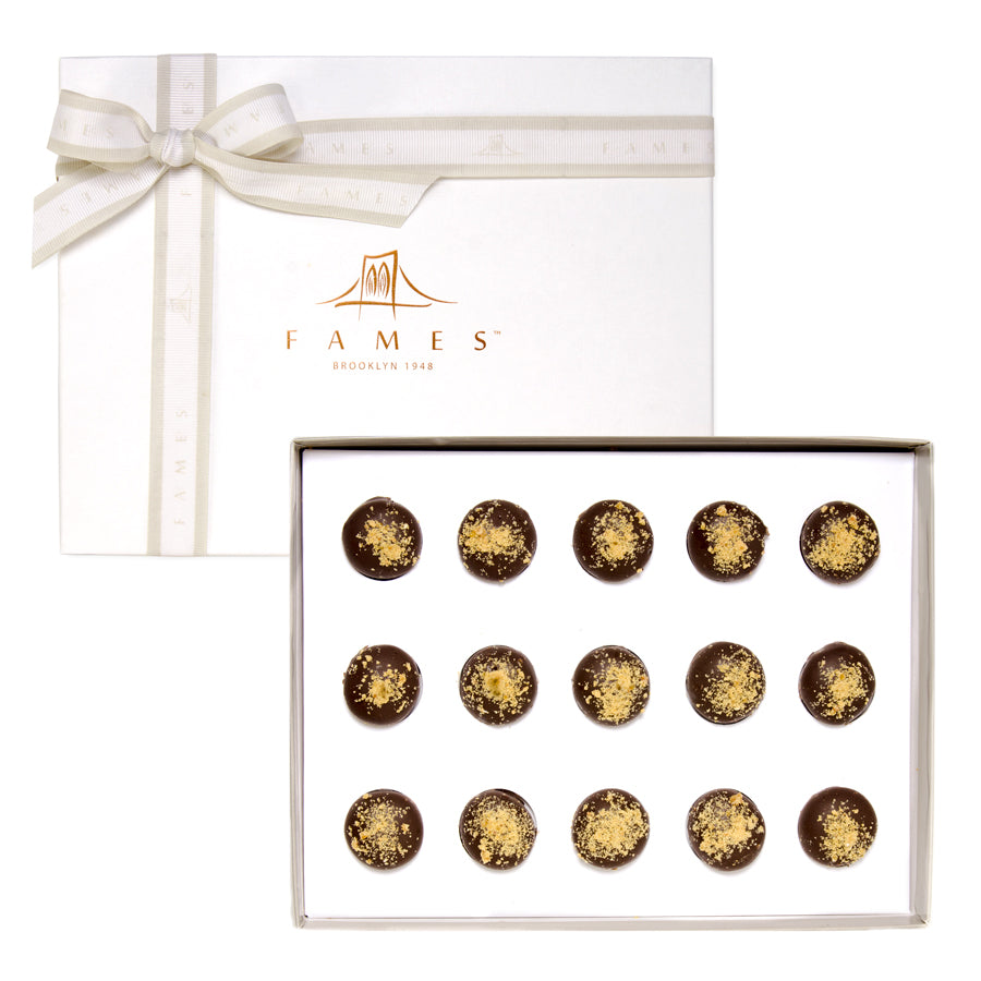 RUM ROYALE CHOCOLATE GIFT BOX, Kosher, Dairy Free.  Fames Chocolate   